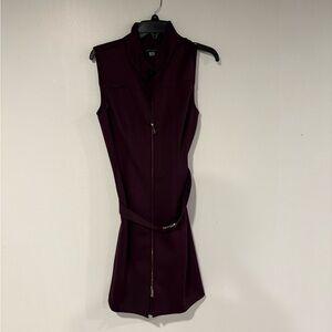 Tommy Hilfiger Deep Purple Mini Dress